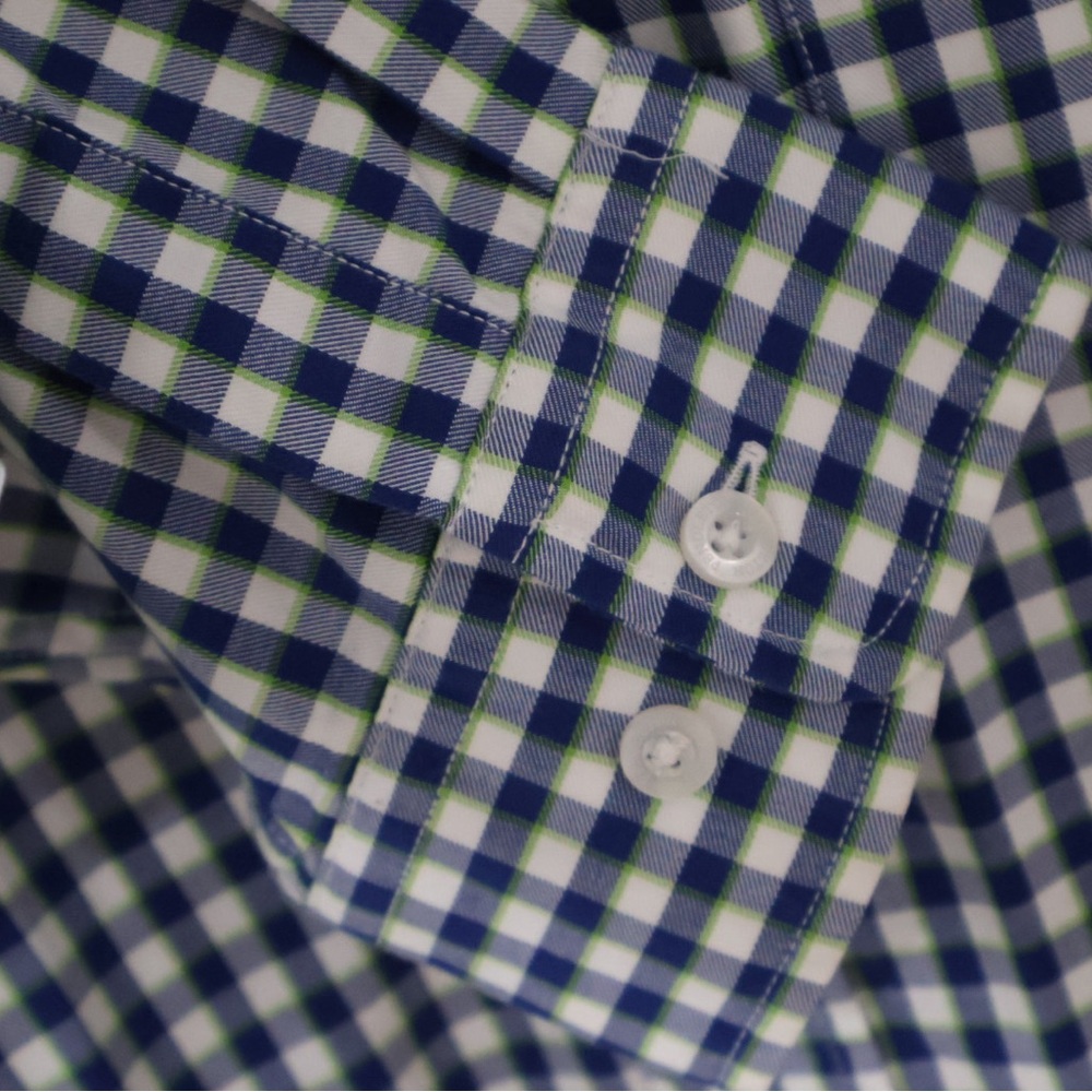 Pendleton Bridgeport Button Down Shirt Blue Green… - image 7